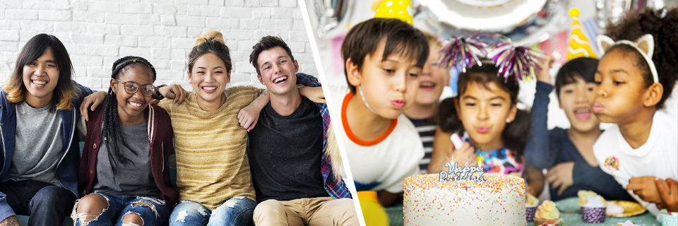 Teens & Kids - Group Outings & Birthdays