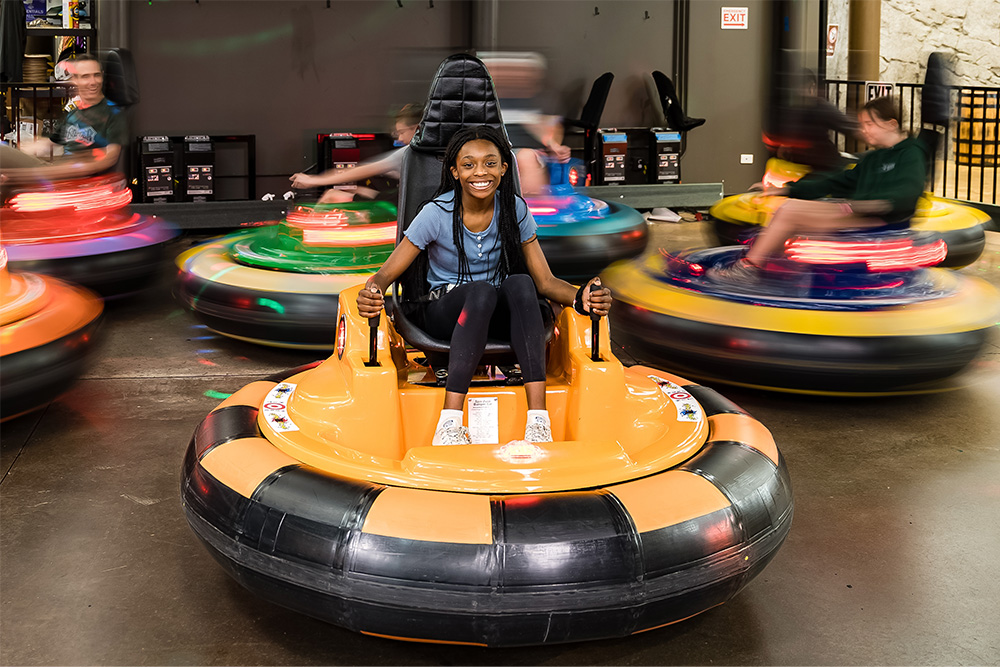 Spin Zone Bumper Cars Attraction